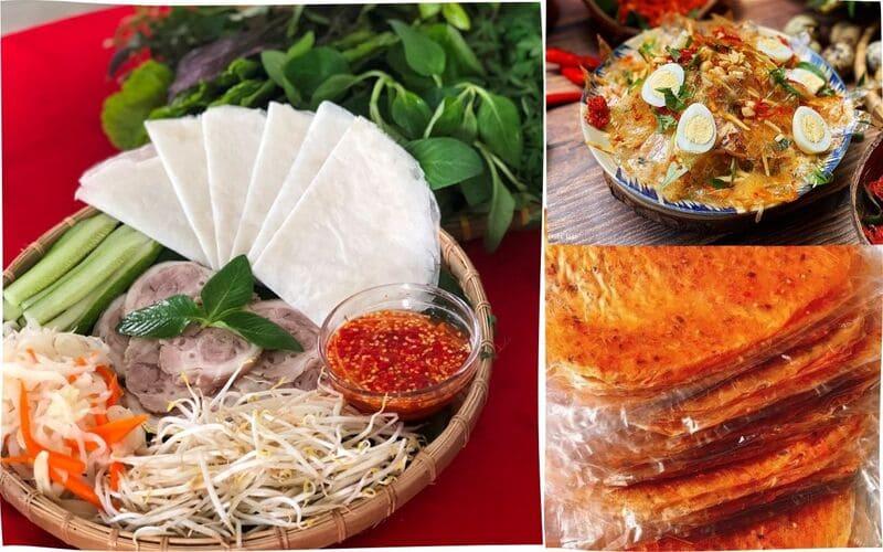 Khám phá các món ăn đặc sản nổi tiếng gần Chùa Tòa Thánh Tây Ninh như bánh tráng phơi sương